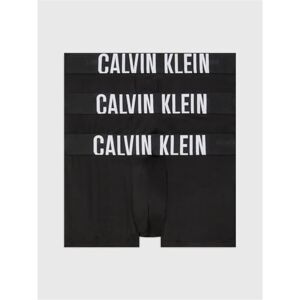 Calvin 3Pk Boxers voor heren Black/Black/Black L Calvin 3Pk Boxers voor heren Black/Black/Black L