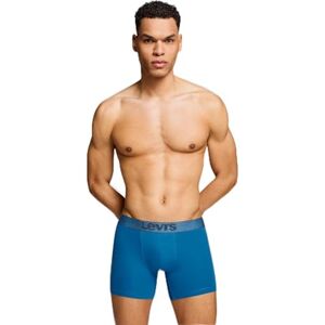 Levi's Levis Men Mel WB Boxer Brief ORG CO 2P, Blue Combo, S Levi's Levis Men Mel WB Boxer Brief ORG CO 2P, Blue Combo, S