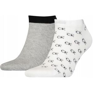 Calvin Winkelwagen voor heren All Over Ck Logo Herensokken, 2 verpakkingen, Wit, 43 Calvin Winkelwagen voor heren All Over Ck Logo Herensokken, 2 verpakkingen, Wit, 43