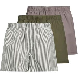 JACK & JONES Boxershorts 3-pack boxershorts, Dusty Olive, M JACK & JONES Boxershorts 3-pack boxershorts, Dusty Olive, M