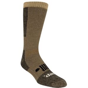 Jeep Men's Rugged Wool Blend Crew Socks-1 Pair Pack-Heavyweight Cushioned Comfort and Blister Prevention, Brown, 12-15 Jeep Men's Rugged Wool Blend Crew Socks-1 Pair Pack-Heavyweight Cushioned Comfort and Blister Prevention, Brown, 12-15