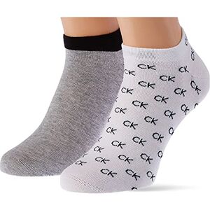 Calvin heren All Over Ck logo voor heren, voersokken, 2-pack Sneaker, Wit, 39 Calvin heren All Over Ck logo voor heren, voersokken, 2-pack Sneaker, Wit, 39