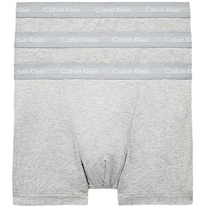 Calvin heren Boxer Briefs 3p kofferbak, Grijze Hei, L Calvin heren Boxer Briefs 3p kofferbak, Grijze Hei, L