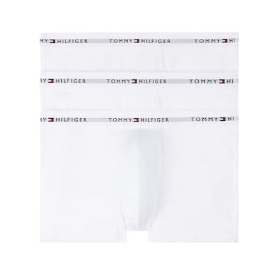 Tommy Hilfiger Katoenen boxershorts voor heren, verpakking van 3 stuks, Wit (wit/wit/wit), M Tommy Hilfiger Katoenen boxershorts voor heren, verpakking van 3 stuks, Wit (wit/wit/wit), M