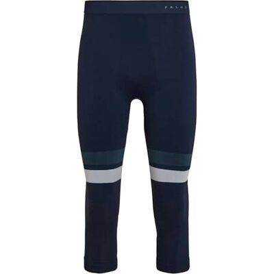 FALKE Heren Broek van onderlaag Maximum Warm 3/4 M Ti functioneel materiaal sneldrogend 1 stuk, Blauw Space Blue 6116 Trend, L FALKE Heren Broek van onderlaag Maximum Warm 3/4 M Ti functioneel materiaal sneldrogend 1 stuk, Blauw Space Blue 6116 Trend, L