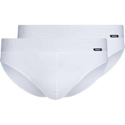 Skiny Mannen Cotton Retro Slip, Wit, Regular, wit, L Skiny Mannen Cotton Retro Slip, Wit, Regular, wit, L