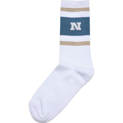 Urban Classics Uniseks sokken College Team Socks, Colorblock-stijl, verkrijgbaar in 5 verschillende kleuren, maat 35-38 tot 47-50, Unionbeige/bottlegreen/white, 47/50 EU Urban Classics Uniseks sokken College Team Socks, Colorblock-stijl, verkrijgbaar in 5 verschillende kleuren, maat 35-38 tot 47-50, Unionbeige/bottlegreen/white, 47/50 EU