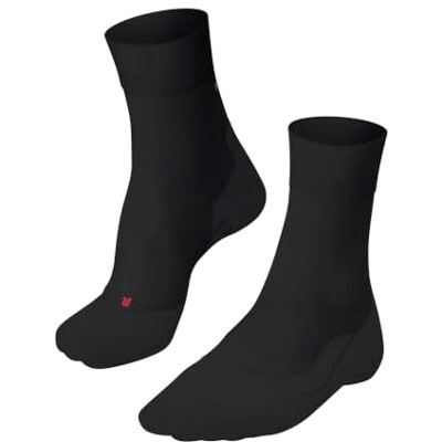 FALKE Heren Hardloopsokken RU 4 Endurance Compression M So katoen functioneel materiaal met compressie 1 paar, Zwart Black 3000, 39-41 FALKE Heren Hardloopsokken RU 4 Endurance Compression M So katoen functioneel materiaal met compressie 1 paar, Zwart Black 3000, 39-41