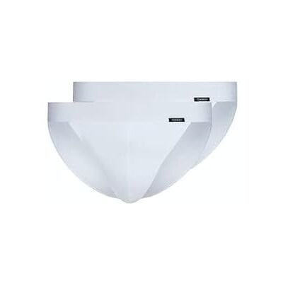 Skiny Heren Tanga Katoen Retro G-String (2 stuks), wit (080691), L Skiny Heren Tanga Katoen Retro G-String (2 stuks), wit (080691), L