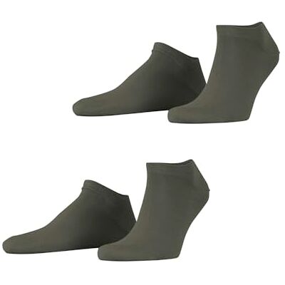 ESPRIT Heren Korte sokken Basic Uni 2-Pack M Sn katoen kort eenkleurig multipack, Groen Thyme 7821, 47-50 ESPRIT Heren Korte sokken Basic Uni 2-Pack M Sn katoen kort eenkleurig multipack, Groen Thyme 7821, 47-50