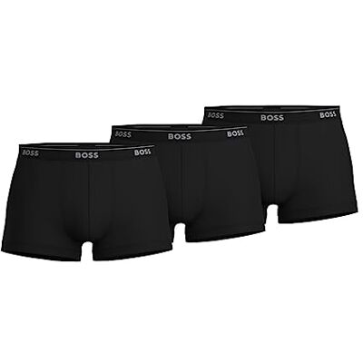 Boss Boxershorts voor heren, 3 stuks, blauw/grijs/rood, groot, Nieuw zwart, S Boss Boxershorts voor heren, 3 stuks, blauw/grijs/rood, groot, Nieuw zwart, S