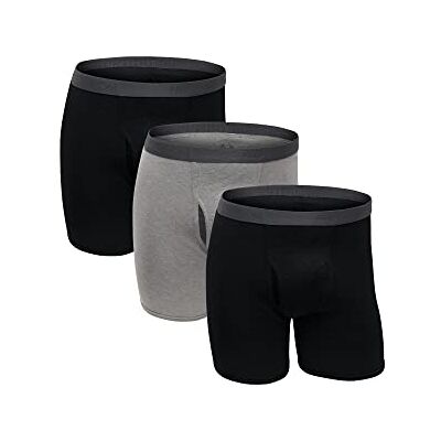 Fruit of the Loom Heren Big and Tall Tag-Free Ondergoed & Onderhemden Boxer Slips (Pack van 6), Big Man Coolzone Fly Boxer Slip 3 Pack, 5XL Fruit of the Loom Heren Big and Tall Tag-Free Ondergoed & Onderhemden Boxer Slips (Pack van 6), Big Man Coolzone Fly Boxer Slip 3 Pack, 5XL