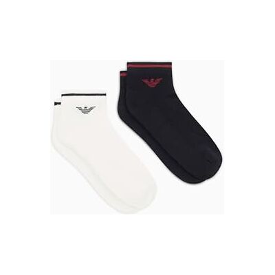 Giorgio Armani MAN'S POP SPONS 2-PACK SOKKEN BINNEN ZWART TU, Zwart, One size Giorgio Armani MAN'S POP SPONS 2-PACK SOKKEN BINNEN ZWART TU, Zwart, One size