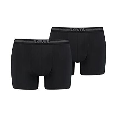 Levi's boxer ondergoed heren 2-pack, zwart, M Levi's boxer ondergoed heren 2-pack, zwart, M
