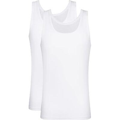 DIM Eco tanktops voor heren, 2 stuks, Wit, XL DIM Eco tanktops voor heren, 2 stuks, Wit, XL