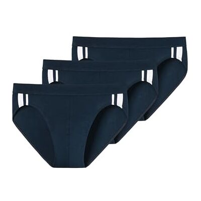 Schiesser Herren 3 PACK Slip Softbund und Streifen Bio Baumwolle 95/5 Organic Schiesser Herren 3 PACK Slip Softbund und Streifen Bio Baumwolle 95/5 Organic