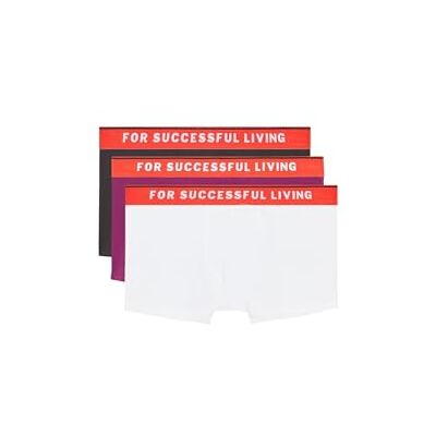 Diesel Heren boxershorts UMBX-DAMIENTHREEPACK, 3 stuks, meerkleurig (E6476-0qfac), XXL Diesel Heren boxershorts UMBX-DAMIENTHREEPACK, 3 stuks, meerkleurig (E6476-0qfac), XXL