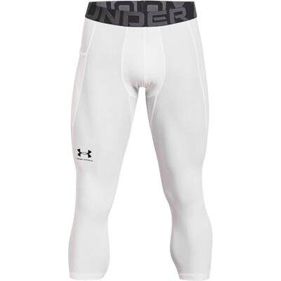 UNDER ARMOUR komfortable und robuste 3/4 Sportleggings für Männer, leichte und elastische Trainingshose mit Kompressionspassform UNDER ARMOUR komfortable und robuste 3/4 Sportleggings für Männer, leichte und elastische Trainingshose mit Kompressionspassform