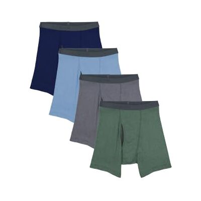 Fruit of the Loom Premium Coolzone boxershorts voor heren, Assorti (4 Pack), M Fruit of the Loom Premium Coolzone boxershorts voor heren, Assorti (4 Pack), M
