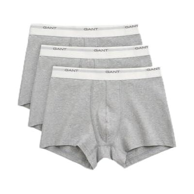 GANT CORE Trunk Herenondergoed, 3 stuks, lichtgrijs gemêleerd, standaard (verpakking van 3 stuks), lichtgrijs gem., One size GANT CORE Trunk Herenondergoed, 3 stuks, lichtgrijs gemêleerd, standaard (verpakking van 3 stuks), lichtgrijs gem., One size