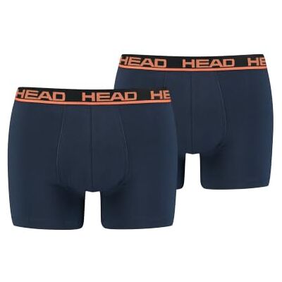 HEAD Heren BOXER, Blauw/Oranje, S (pak van 2), Blauw/Oranje, S HEAD Heren BOXER, Blauw/Oranje, S (pak van 2), Blauw/Oranje, S