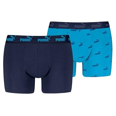 PUMA Men's Elements Boxer, blue combo, M (2-pack), Blue Combo, M PUMA Men's Elements Boxer, blue combo, M (2-pack), Blue Combo, M