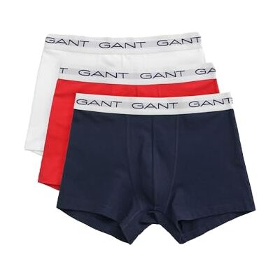GANT Heren Trunk 3-pack ondergoed, meerkleurig, standaard (3-pack), Meerkleurig, One size GANT Heren Trunk 3-pack ondergoed, meerkleurig, standaard (3-pack), Meerkleurig, One size