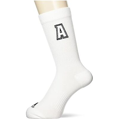 adidas HY4730 VARSITY SOCK 1P Sokken Unisex Volwassenen Wit/Zwart Maat XS adidas HY4730 VARSITY SOCK 1P Sokken Unisex Volwassenen Wit/Zwart Maat XS