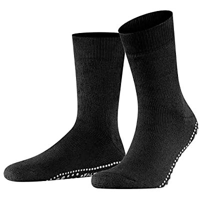 FALKE Uniseks Volwassene Stopper sokken Homepads M Hp wol katoen Noppen op de zool 1 paar, Zwart Black 3000, 39/42 EU FALKE Uniseks Volwassene Stopper sokken Homepads M Hp wol katoen Noppen op de zool 1 paar, Zwart Black 3000, 39/42 EU