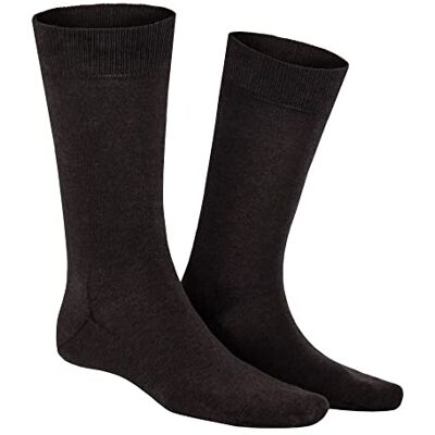 KUNERT Herensokken Richard drukvrije tailleband, bruin-mel. 8210, 39-42 EU KUNERT Herensokken Richard drukvrije tailleband, bruin-mel. 8210, 39-42 EU