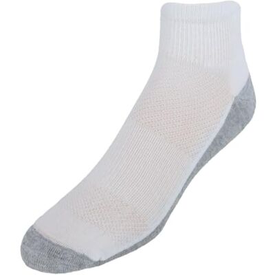 Hanes heren Sokken, X-temp gewatteerde enkelsokken, 12-pack, Wit 12 Pack, 6-12 Hanes heren Sokken, X-temp gewatteerde enkelsokken, 12-pack, Wit 12 Pack, 6-12