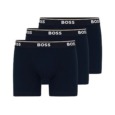 Boss Heren power katoenen stretch, 3-pack boxershorts, Peacock Blue, X-Large, Peacock Blue, XL Boss Heren power katoenen stretch, 3-pack boxershorts, Peacock Blue, X-Large, Peacock Blue, XL