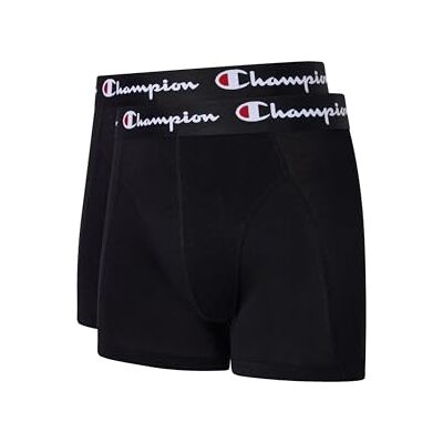 Champion Heren 4-Pack Boxer Innerwear, Katoen, Navy Blauw Champion Heren 4-Pack Boxer Innerwear, Katoen, Navy Blauw