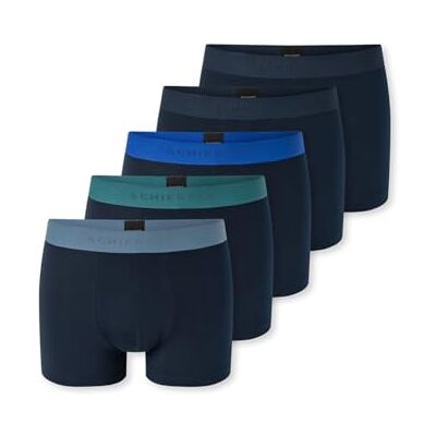 Schiesser Heren 5 stuks boxershorts biologisch katoen multipack 95/5 Organic Schiesser Heren 5 stuks boxershorts biologisch katoen multipack 95/5 Organic
