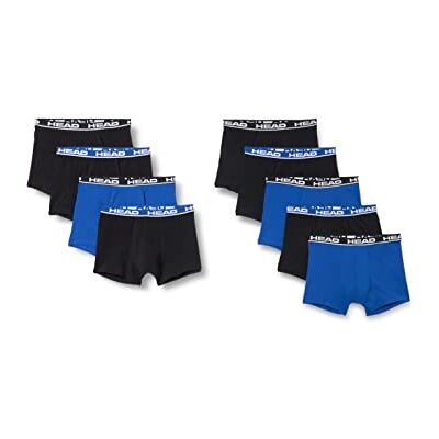 HEAD Herenboxer (9 stuks), zwart/blauw., S HEAD Herenboxer (9 stuks), zwart/blauw., S