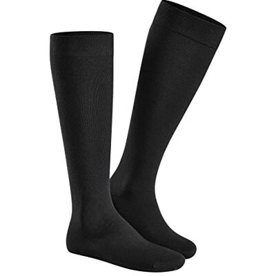 Hudson Heren kniekousen Relax Cotton verwarmend, Black 0005, 45/46 EU Hudson Heren kniekousen Relax Cotton verwarmend, Black 0005, 45/46 EU