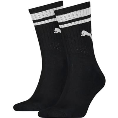 PUMA Uniseks sokken, zwart, 39-42 EU PUMA Uniseks sokken, zwart, 39-42 EU
