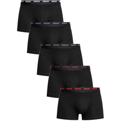 HUGO Trunk Five Pack 10268005 01 heren Trunk HUGO Trunk Five Pack 10268005 01 heren Trunk