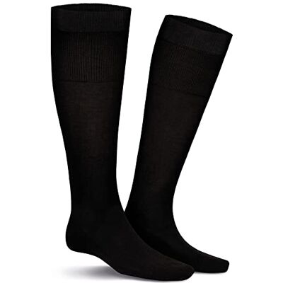 KUNERT Clark kniekousen voor heren, comfortband, bruin-mel., 43-46 EU KUNERT Clark kniekousen voor heren, comfortband, bruin-mel., 43-46 EU