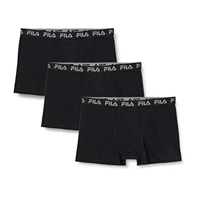 FILA FU5004/3 Man Boxer XXL Underwear 200 Black, Mens FILA FU5004/3 Man Boxer XXL Underwear 200 Black, Mens