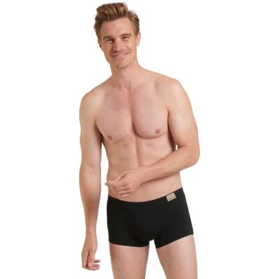 Sloggi Men GO Natural C2P Hipster voor heren, zwart, M (verpakking van 2) Sloggi Men GO Natural C2P Hipster voor heren, zwart, M (verpakking van 2)