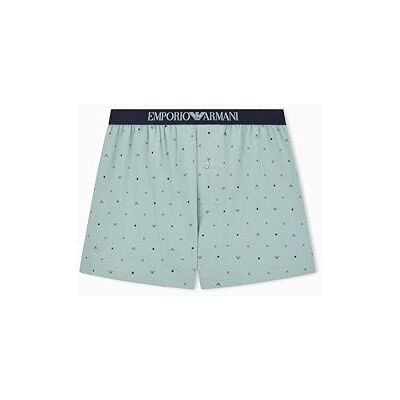 Giorgio Armani Heren klassieke boxershort met patroonmix, groen, XXL, Groen, XXL Giorgio Armani Heren klassieke boxershort met patroonmix, groen, XXL, Groen, XXL
