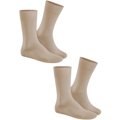 Hudson Herensokken (verpakking van 2 stuks), beige gemêleerd., 39 EU Hudson Herensokken (verpakking van 2 stuks), beige gemêleerd., 39 EU