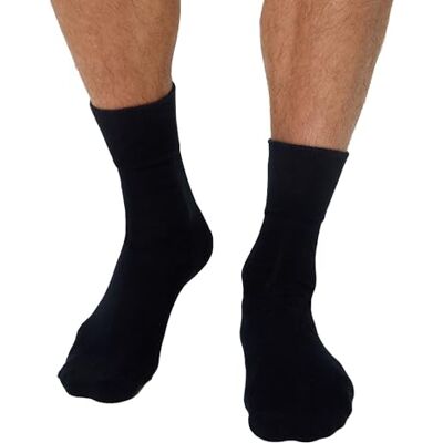 Nur Die Wellness sokken 2-pack heren met gevoerde zool comfortabele band zacht katoen hoge tailleband (maat 39-46), Maritiem., 42 Nur Die Wellness sokken 2-pack heren met gevoerde zool comfortabele band zacht katoen hoge tailleband (maat 39-46), Maritiem., 42