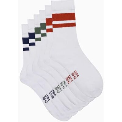 DIM Mi Eco Sport Lifestyle Herensokken, 3 stuks, Vlechtengroen/Chinees blauw/kastanjebruin, 43-46 DIM Mi Eco Sport Lifestyle Herensokken, 3 stuks, Vlechtengroen/Chinees blauw/kastanjebruin, 43-46