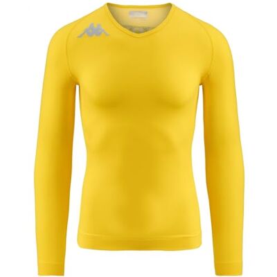 Kappa 4SKIN KOMBAT BONGV UNDERW PROTEAM UNISEX SIZE 3/4XL YELLOW Kappa 4SKIN KOMBAT BONGV UNDERW PROTEAM UNISEX SIZE 3/4XL YELLOW