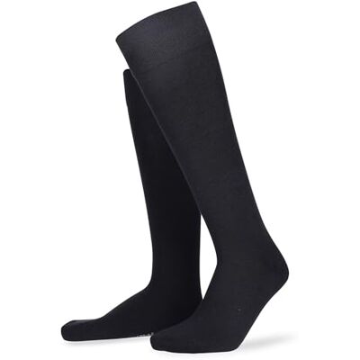 Hudson Heren Relax Woolmix Clima drukvrije tailleband kniekousen, nachtblauw, 43-46 EU Hudson Heren Relax Woolmix Clima drukvrije tailleband kniekousen, nachtblauw, 43-46 EU