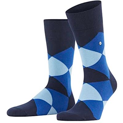 Burlington Heren Sokken Clyde M So katoen gedessineerd 1 paar, Blauw Marine 6120, 46-50 Burlington Heren Sokken Clyde M So katoen gedessineerd 1 paar, Blauw Marine 6120, 46-50