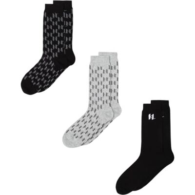 KARL LAGERFELD International B.V k/monogram logo sock 3 pack, Kl Monogram Aop Black-Grey, 39-42, Meerkleurig, 39-42 EU KARL LAGERFELD International B.V k/monogram logo sock 3 pack, Kl Monogram Aop Black-Grey, 39-42, Meerkleurig, 39-42 EU