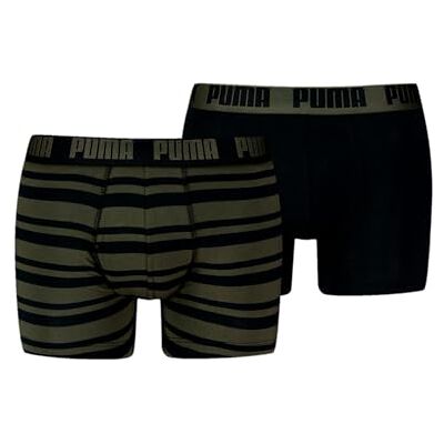 PUMA Everyday Heritage Stripe Boxer 2 Units XL, Bos Night Tonal, XL PUMA Everyday Heritage Stripe Boxer 2 Units XL, Bos Night Tonal, XL